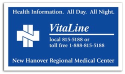 BC1 - Business Card Magnet, 3-1/2" x 2"